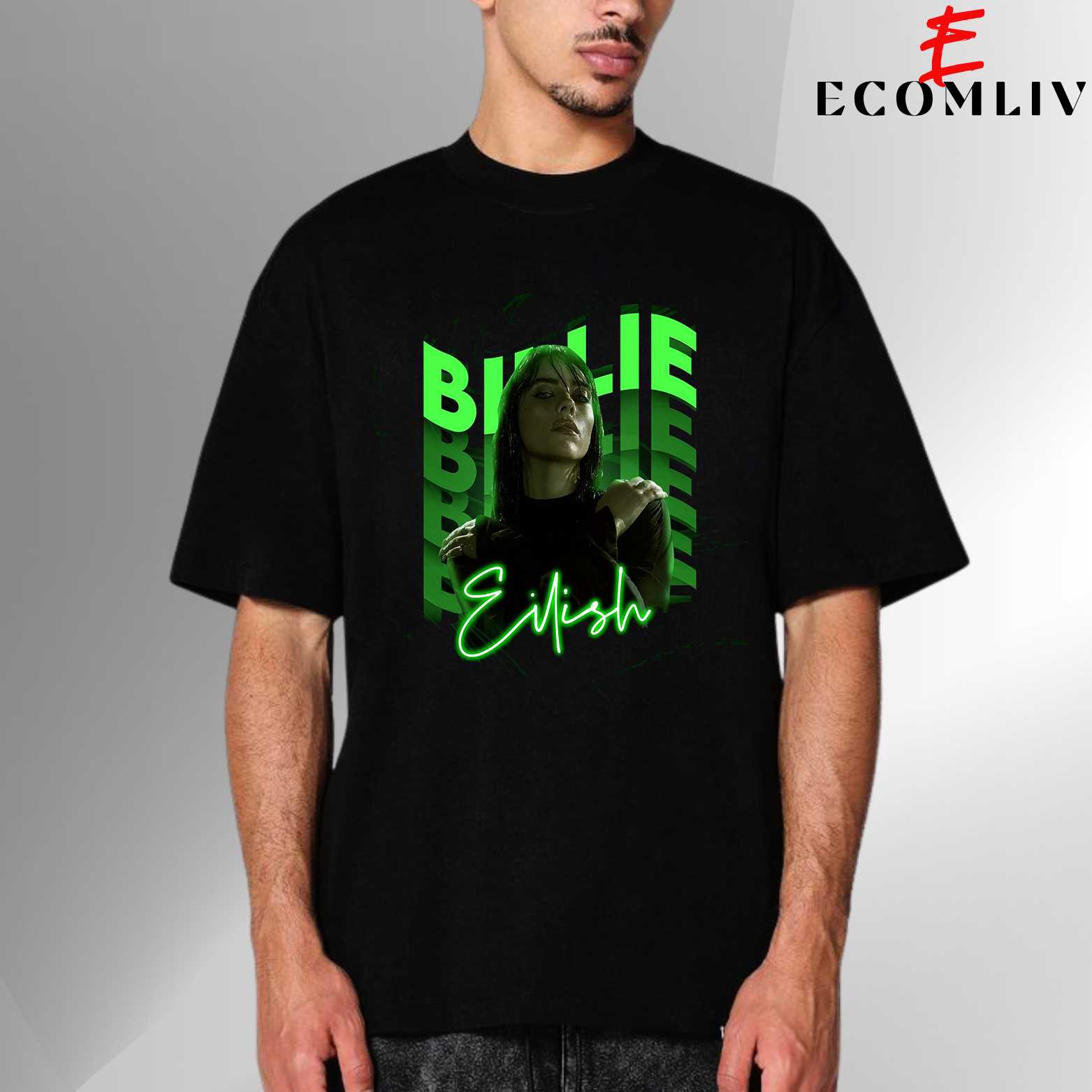 Billie Eilish Unisex Shirt, Graphic Streetwear Tee